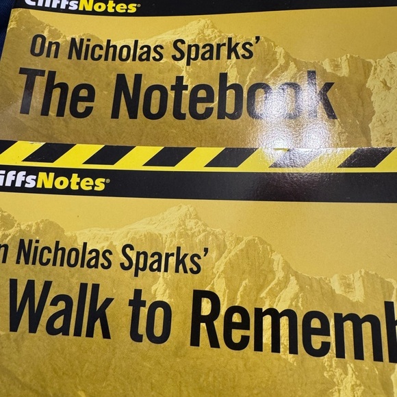 Nicholas Spark Teacher Guides And Cliff Notes For The Notebook/Walk To Remember - Picture 5 of 14